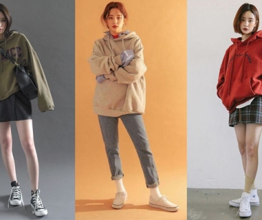 Một số cách phối áo hoodie theo xu hướng thời trang hiện nay